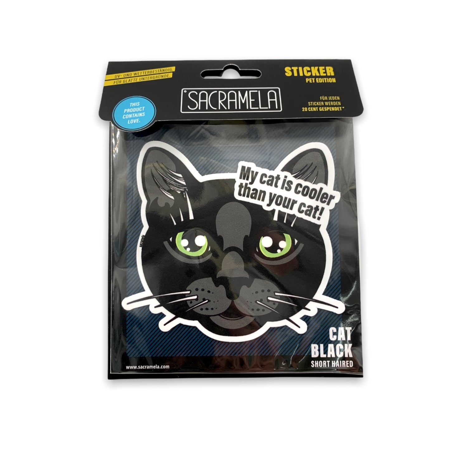 BLACK CAT SHORTHAIRED