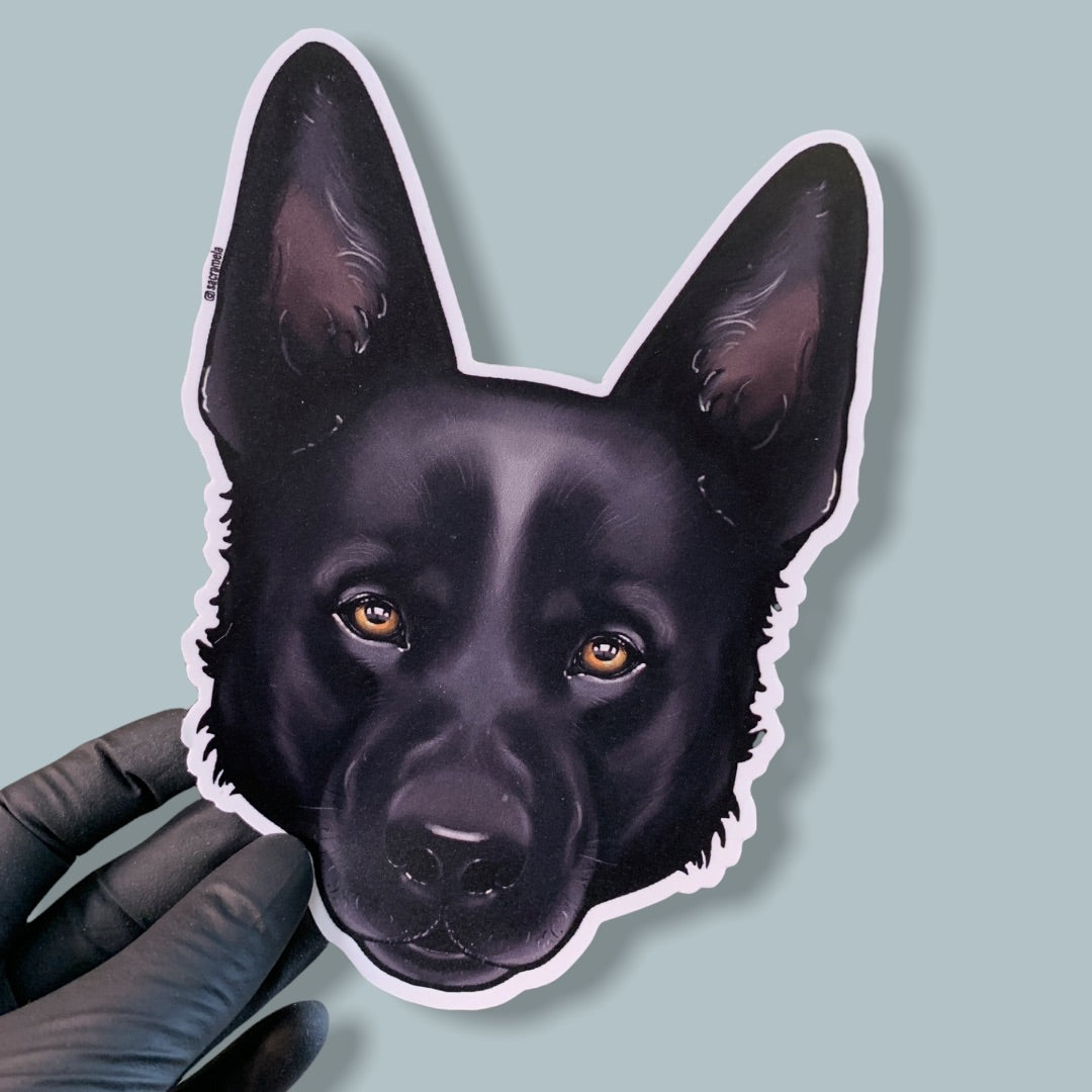 BLACK GERMAN SHEPHERD
