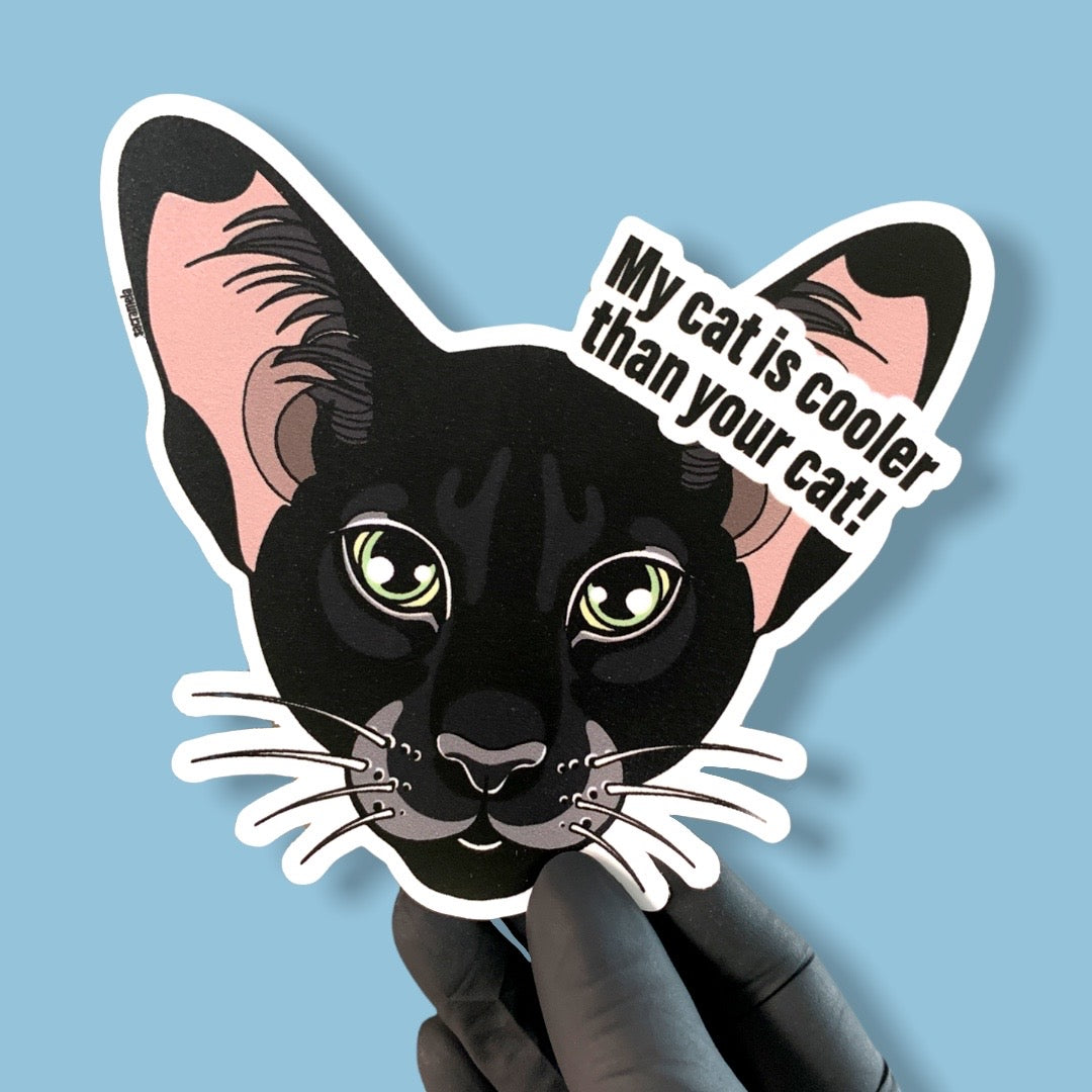 ORIENTAL CAT BLACK