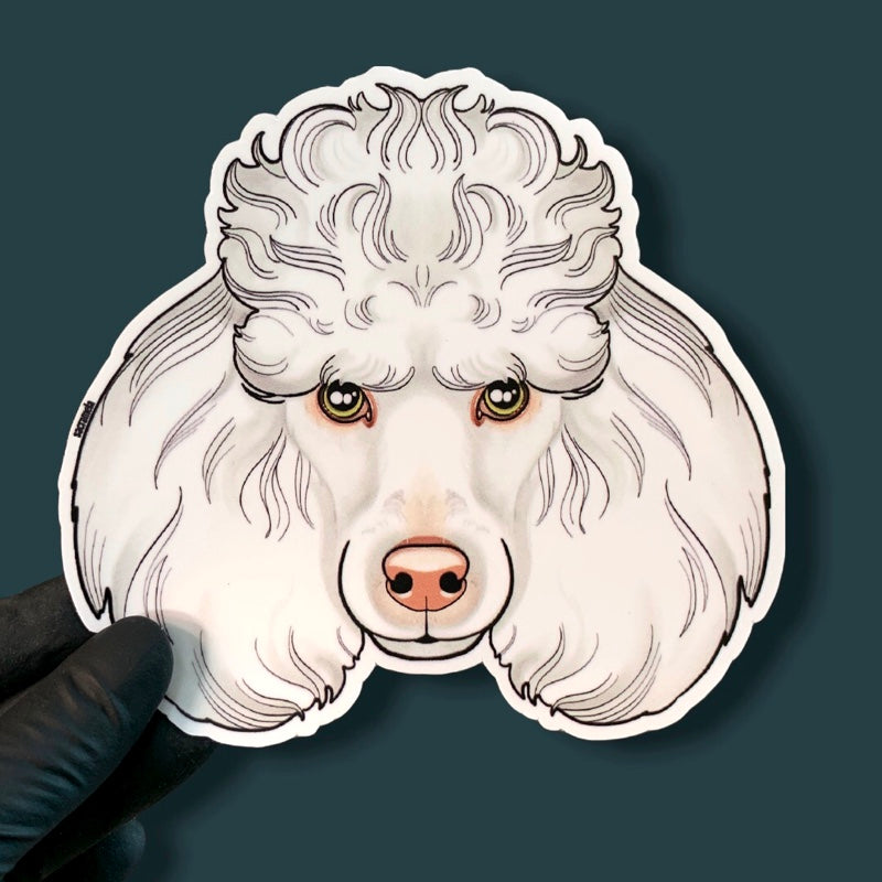 POODLE WHITE