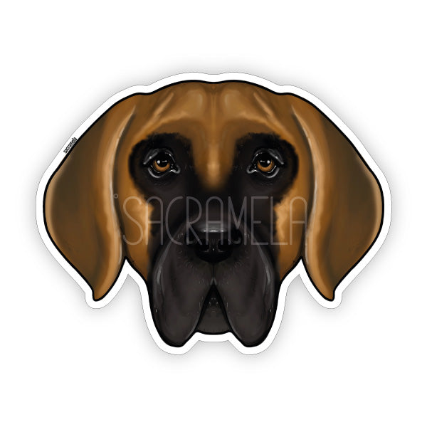 DEUTSCHE DOGGE BROWN BLACK