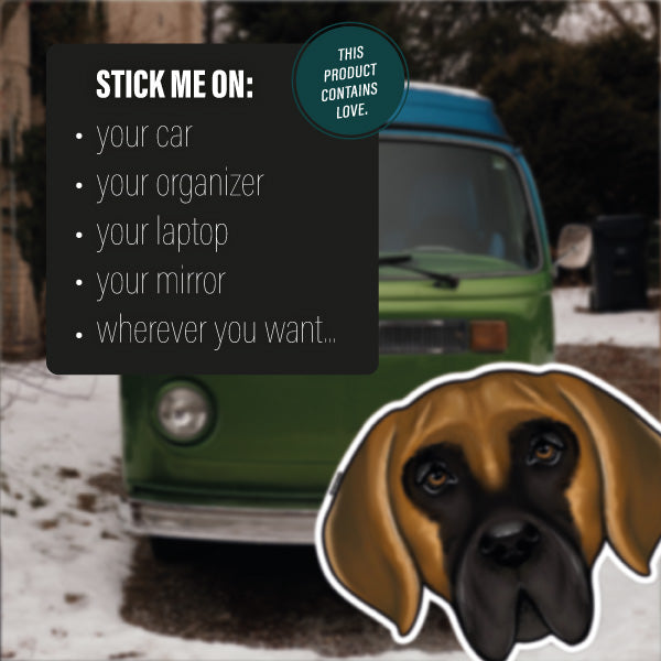 DEUTSCHE DOGGE BROWN BLACK