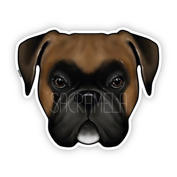 GERMAN BOXER BROWN BLACK
