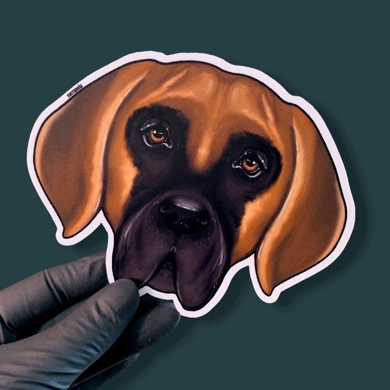 DEUTSCHE DOGGE BROWN BLACK