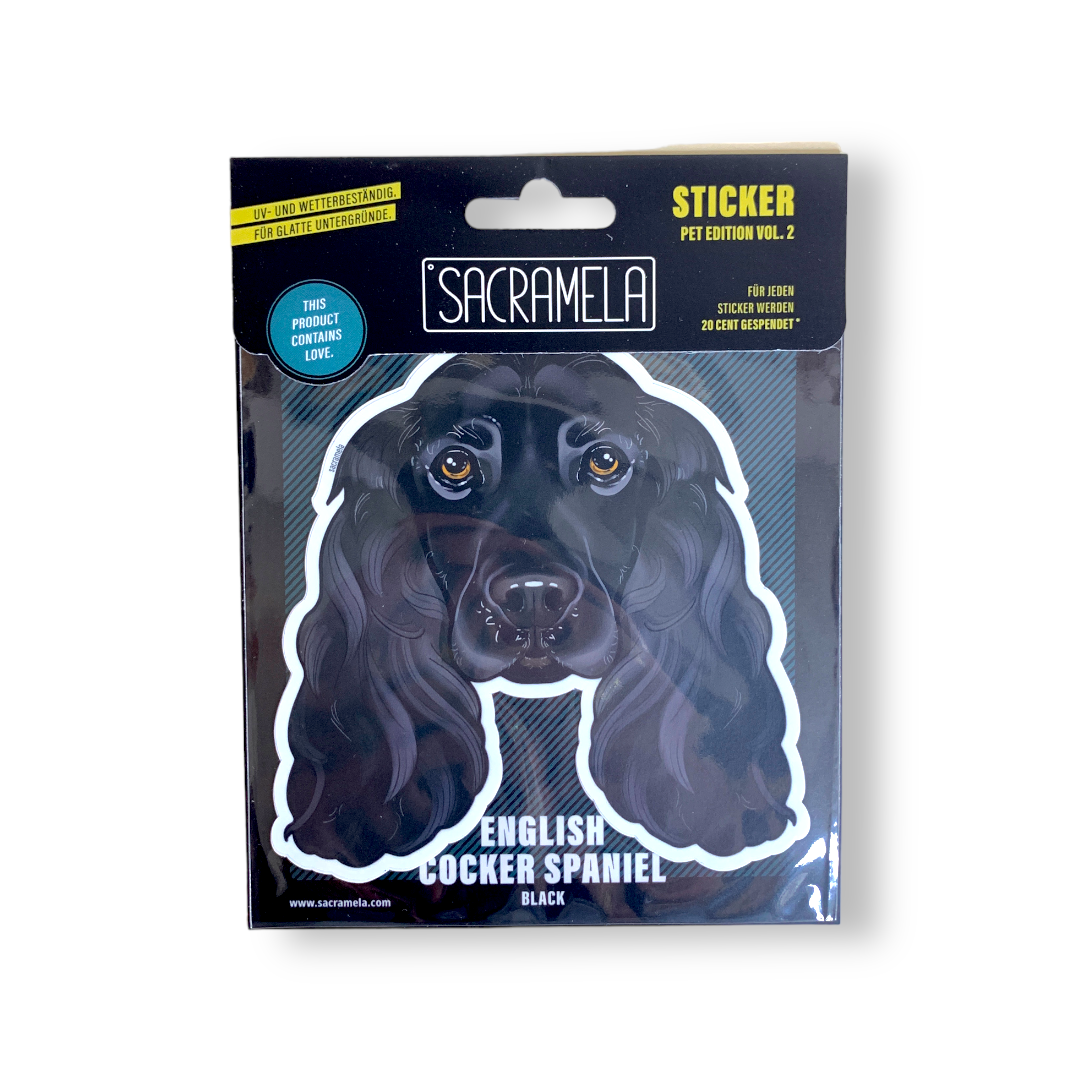 ENGLISH COCKER SPANIEL BLACK
