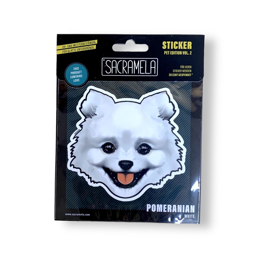 POMERANIAN WHITE
