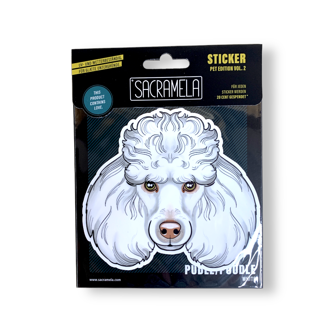 POODLE WHITE