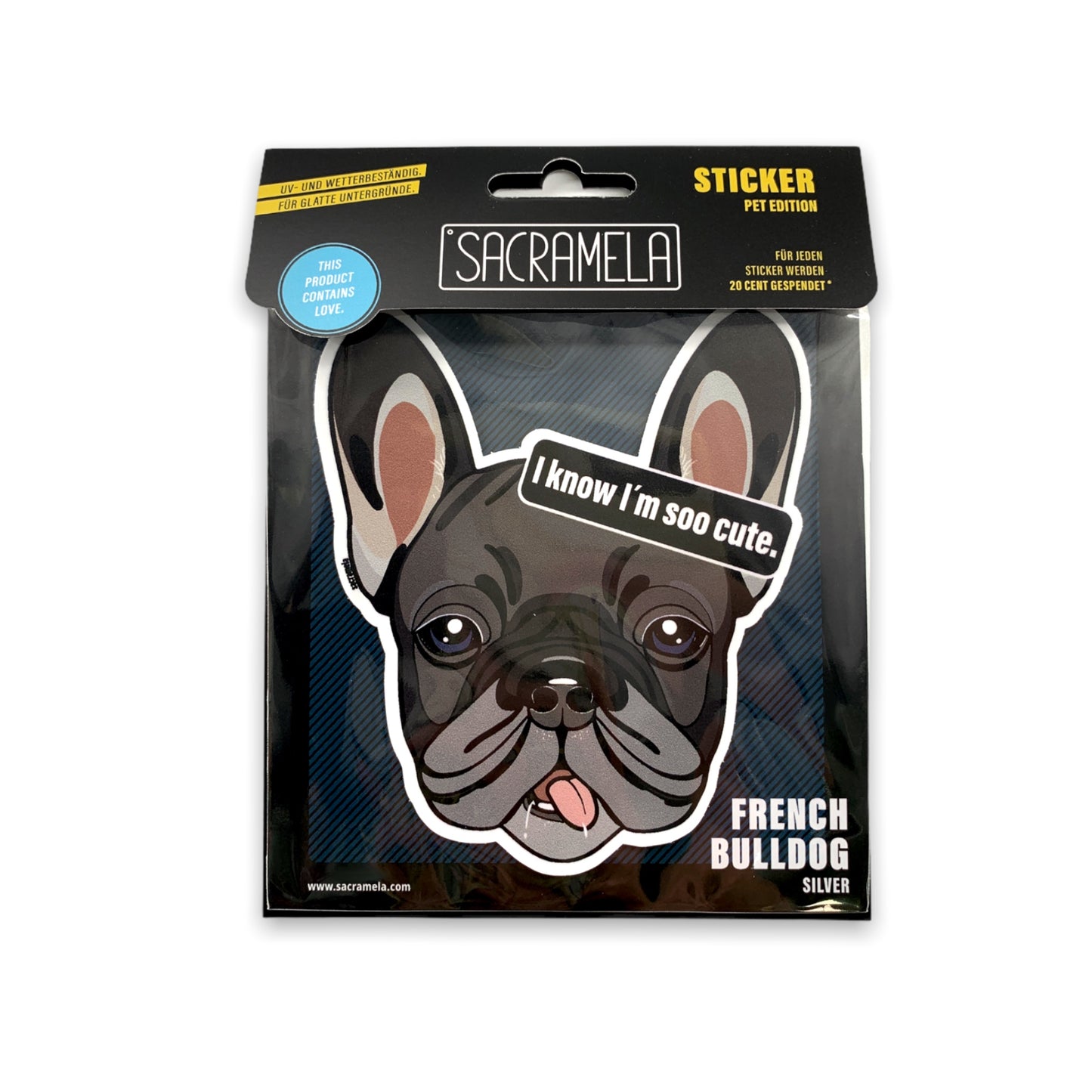 FRENCH BULLDOG SILVER