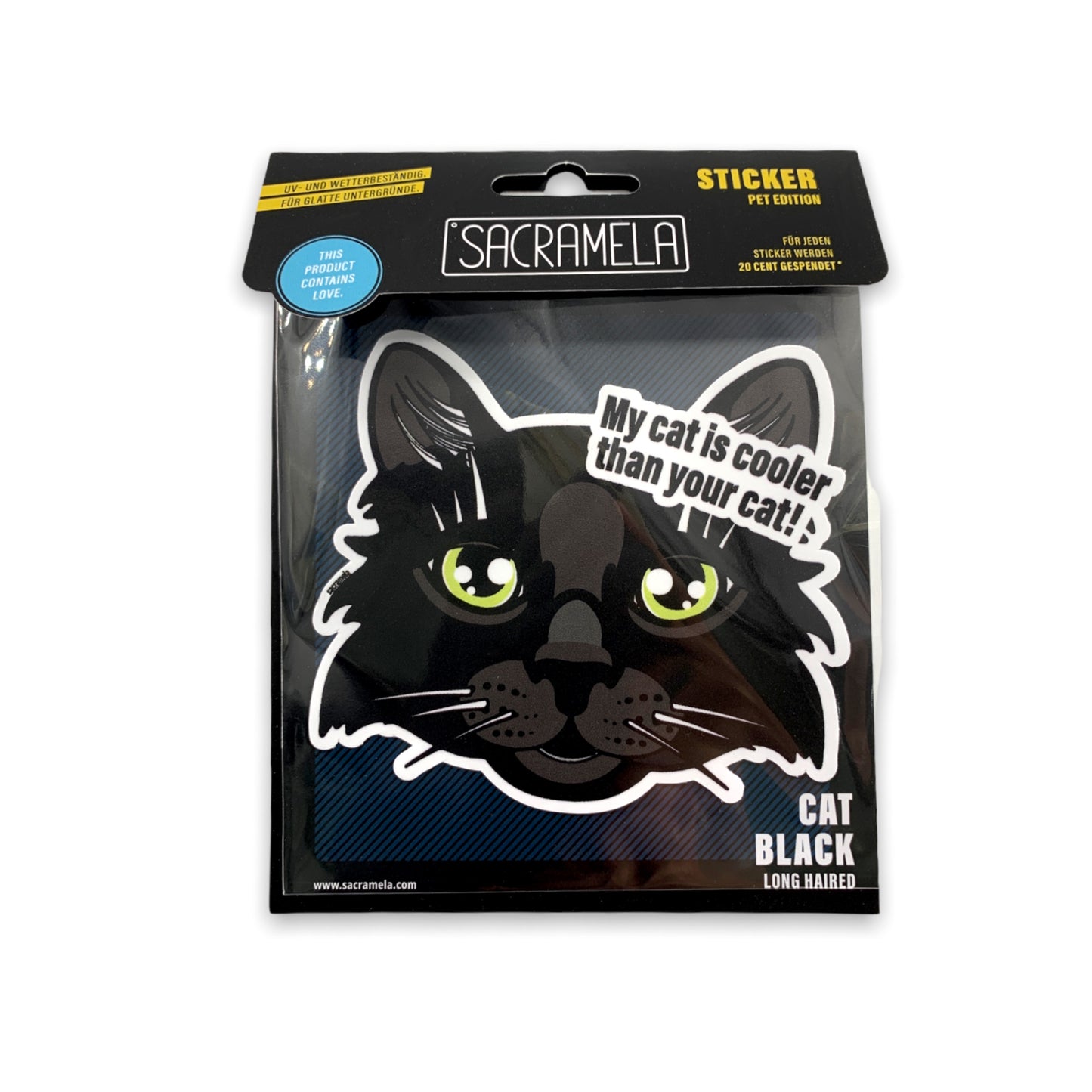 BLACK CAT LONGHAIRED