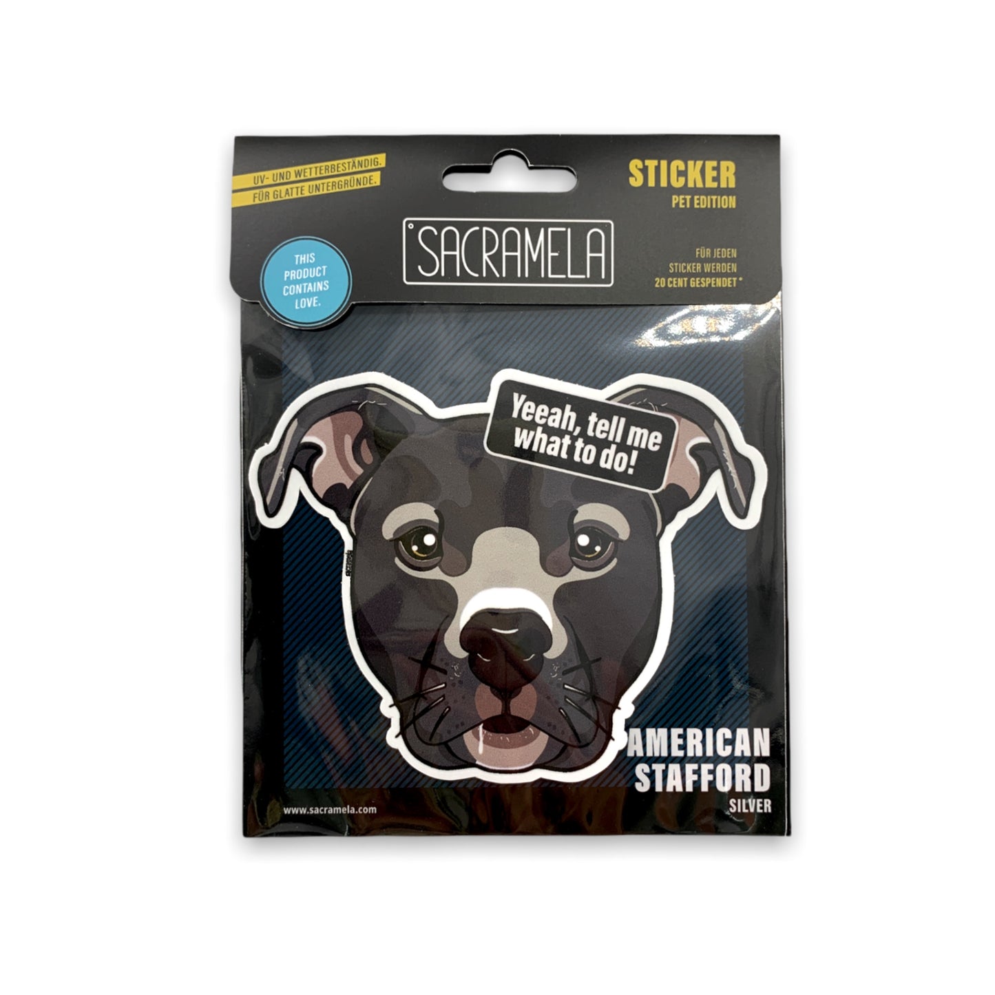AMERICAN STAFFORDSHIRE SILVER