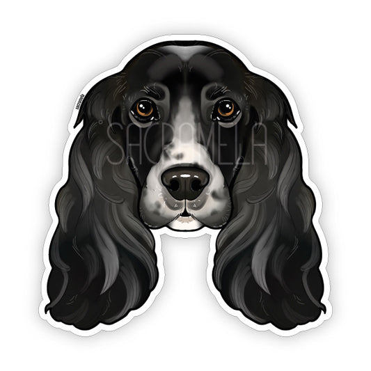 ENGLISH COCKER SPANIEL GREY