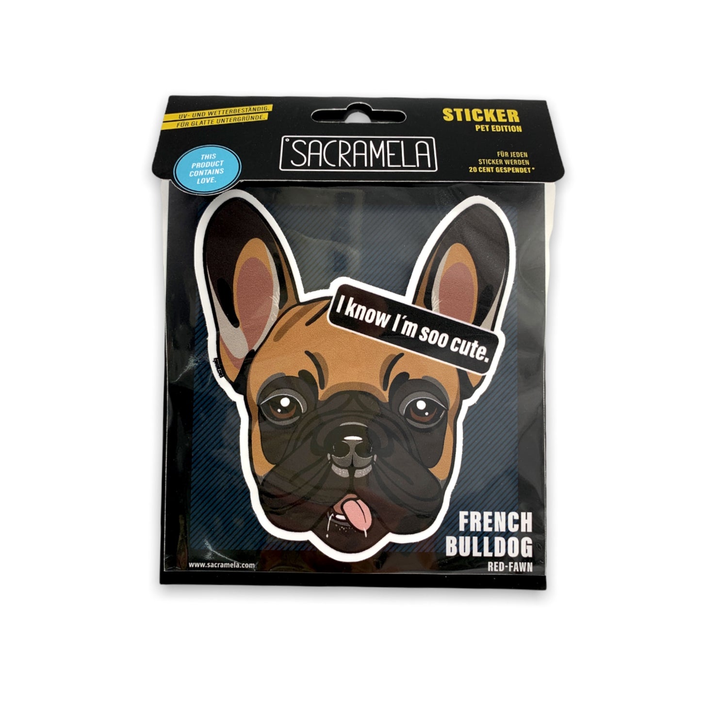 FRENCH BULLDOG RED FAWN