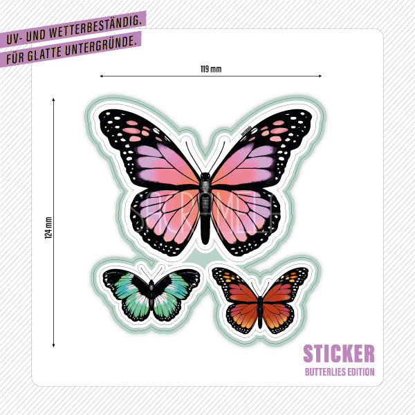 SPREAD BUTTERLIES