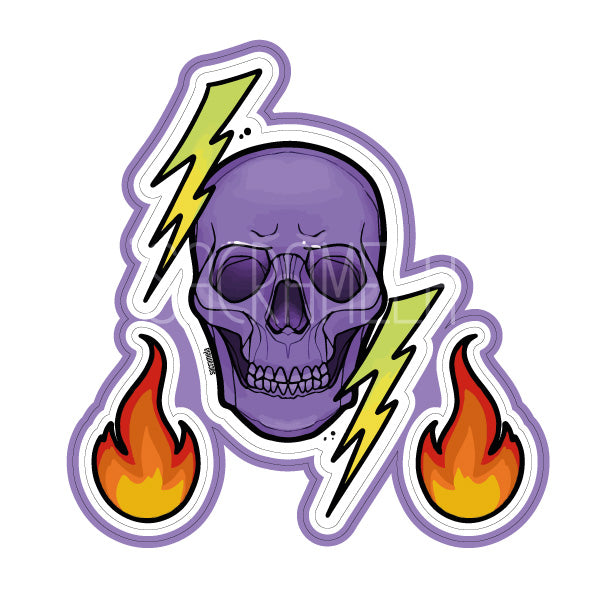 BIKE SKULL