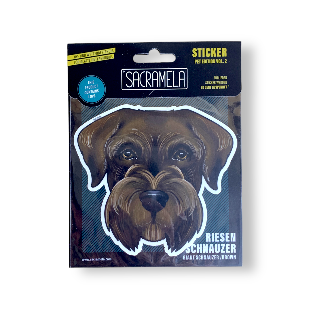 GIANT SCHNAUZER BROWN